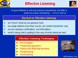 Two Types of Active Listening Techniques