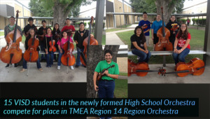 First competition in Region 14 Orchestra Auditions – Congratulations ...