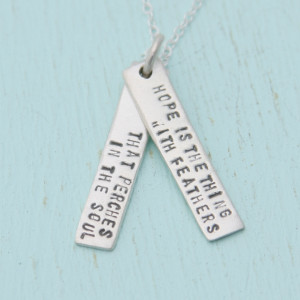 hope is the thing with feathers that perches in the soul overhead