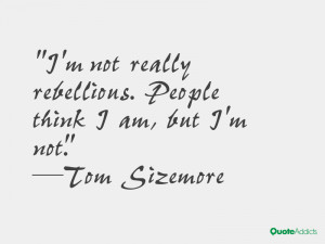 tom sizemore quotes i m not really rebellious people think i am but i ...