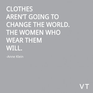 Anne Klein Quote