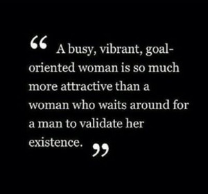 busy, vibrant, goal oriented woman...