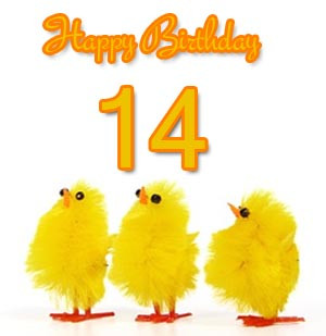 14th Birthday Wishes and Messages