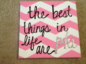 Chevron painting with quote by mgnaffziger on Etsy, $20.00