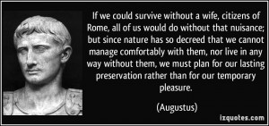 Augustus Quote