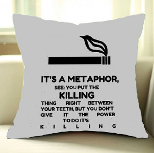 Metaphor the Fault in Our Stars Quote Good Print Pillow Cover for you