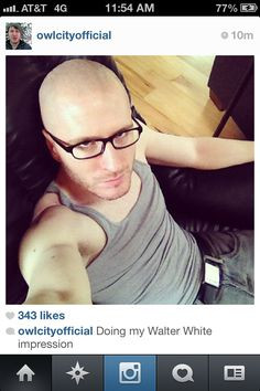 Bald Adam. Anyone else been singing the song Rugs From Me to You? More
