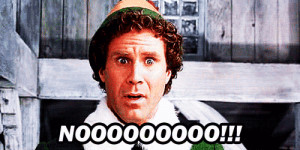 Oh Nooo Gif Elf-will-ferrell-nooo-gif