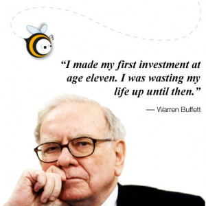 Warren Buffett on the importance of investing early… really early.