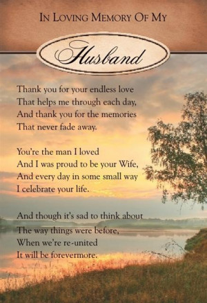 Husband Passed Away Quotes. QuotesGram