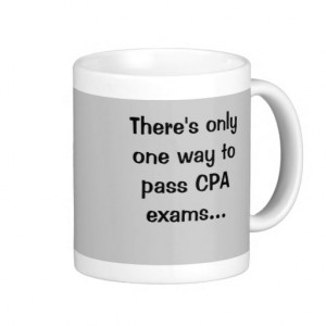 How to Pass CPA Exams - Funny Quote Mugs
