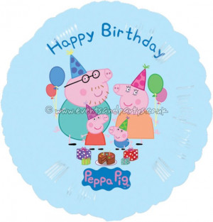 Peppa Pig Happy Birthday...