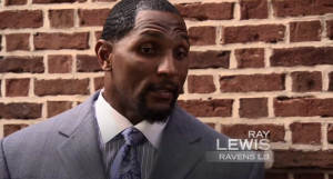 Ray Lewis public speaking skills are the stuff of legend at this point ...