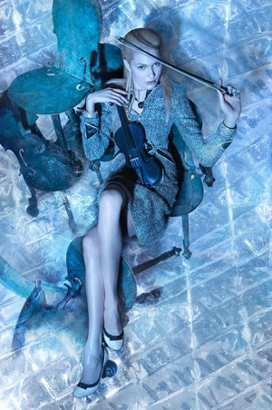 Live the Music: Quote by Mary Kay Ash Photo From Vogue Brazil