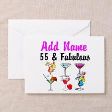 HAPPY 55TH BIRTHDAY Greeting Card for