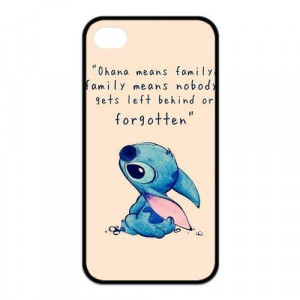 Lilo and stitch quote cute disney iphone case