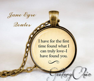 love pendant https://www.etsy.com/listing/177960282/jane-eyre-quote ...