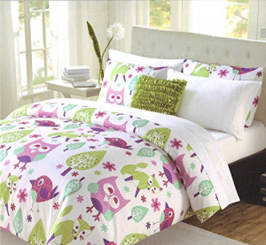 Cynthia Rowley Owl Bedding