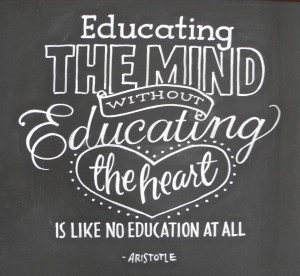 educating quote education quotes educating the mind without educating ...