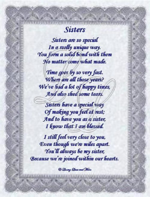 Aug. 4, 2013-Sister Day. Poems About Younger Sisters | Website ...