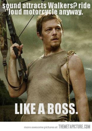 ... quite figured it out yet, but I have serious redneck hots for Daryl
