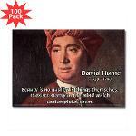 David Hume on Beauty Rectangle Magnet (100 pack)