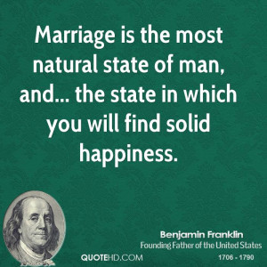 Benjamin Franklin...
