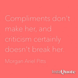 Quotes About Not Caring What Others Think Makes morgan quote
