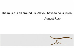 August Rush Quotes About Music Shannon michelle's blog