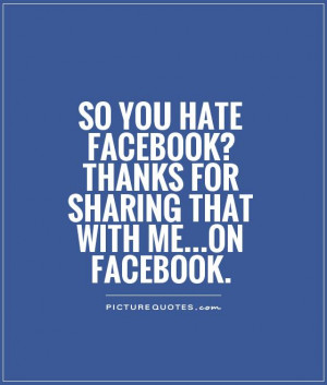 ... ? Thanks for sharing that with me...on Facebook Picture Quote #1