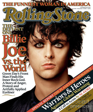 Lead Singer of Green Day Billie Joe Armstrong Speaks Out About Time In ...