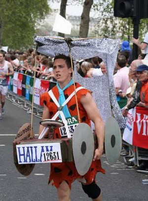 Funny Marathon Pictures Funny marathon runner picture