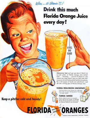 ... Florida, Vintage Ads, Orange Juice, Awesome Vintage, Vintage