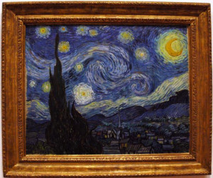 The Starry Night by Vincent van Gogh (1889). Oil on canvas, 29x36 1/4 ...
