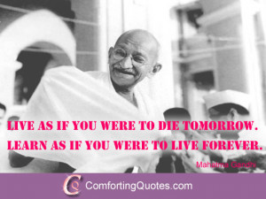 Gandhi Quotes on Life and Death