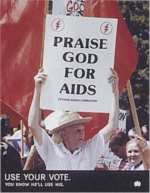 Praise God for Aids.