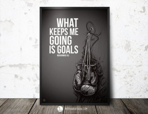 ... MerhabDesign, $6.00 #quotes #boxing #muhammad #ali #quote #motivation
