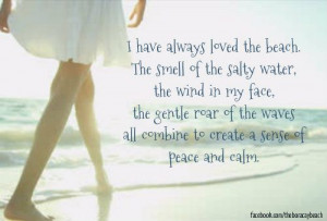 ... to create a sense of peace and calm. #beach #summer #sayings #quotes