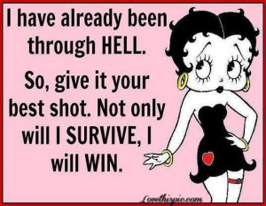 ... hell quotes positive quotes quote betty boop picture quotes quotes and