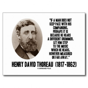 Individualism Quotes Thoreau