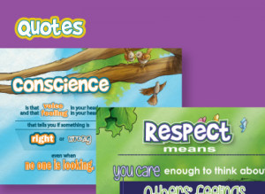 Positive quotes for kids about good character traits