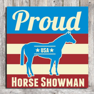 Horse Showman Wood Sign by ZietlowsCustomSigns on Etsy, $26.00