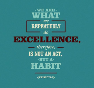 Excellence quote