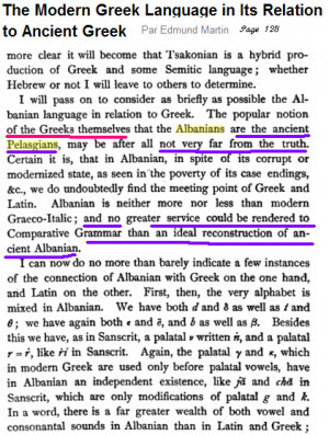 Re: Quotes about Albanians