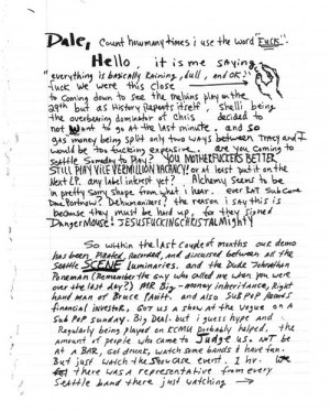 Inside Kurt Cobain’s Letters and Journals