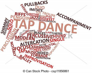 Stock Photo - Word cloud for Tap dance - stock image, images, royalty ...
