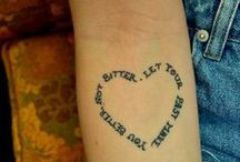 Arm Quote Tattoos / by Tattooable Quotes