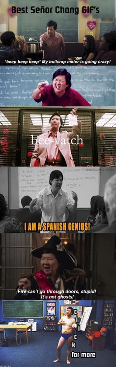 Señor Chang from Community #GIF More