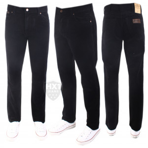 leg wrangler texas fit black cord jeans black texas fit mens wrangler ...