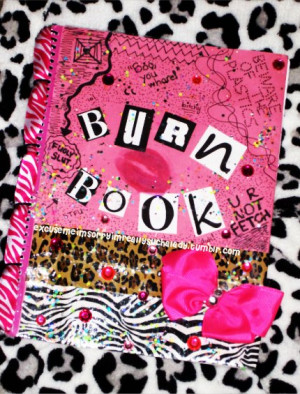 Burn Book Mean Girls Image...